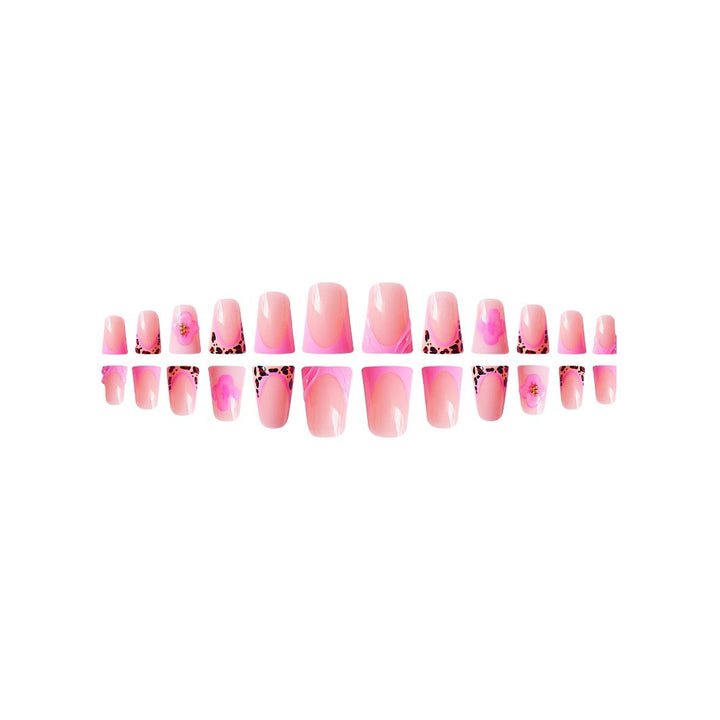 Dekorative florale Acryl-Nagelkunstverlängerungen Karnz