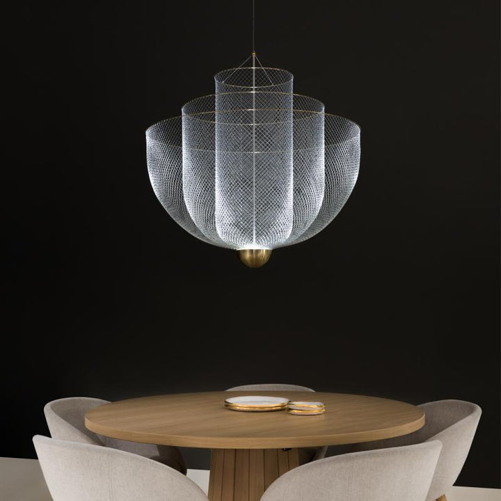 Moderne Mesh Pendelleuchte
