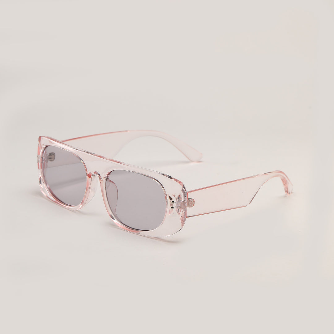 Damen trendige Sonnenbrille im modernen futuristischen Design Karnz