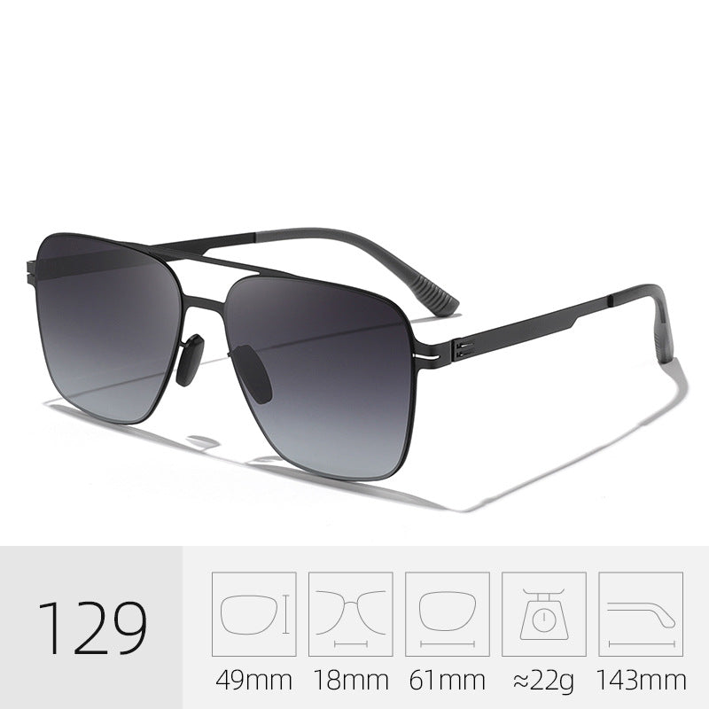 Premium Breite Rahmen Sonnenbrille Karnz