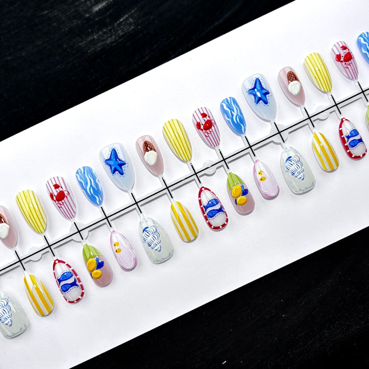 Künstlerisches Nagelkunst Druck-Set 1790745745