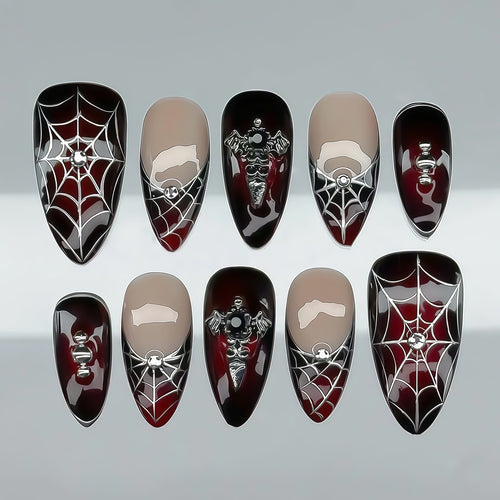 Gothic-Themen Press-On Nagelset