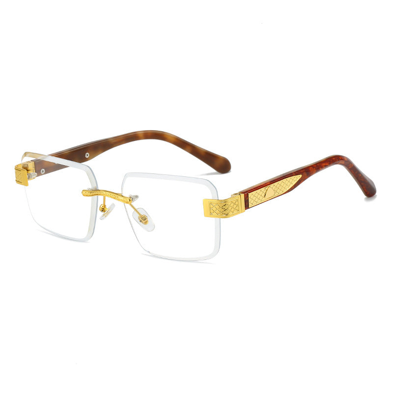 Damen elegante Sonnenbrille mit luxuriösem, glitzerndem Rahmen Karnz