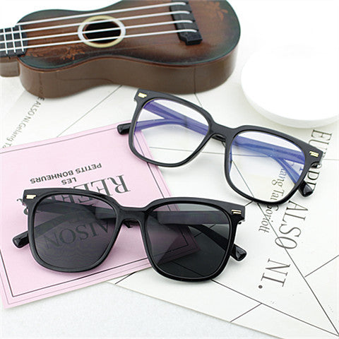 Damen modische oversized Sonnenbrille mit eckigem Rahmen und UV-Schutz Karnz