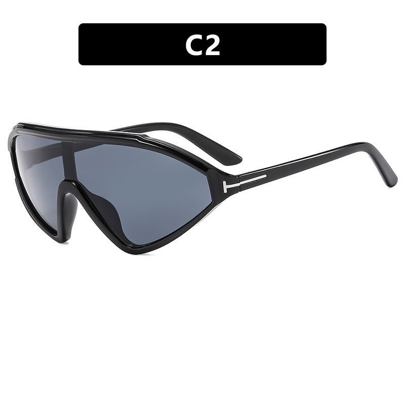 Damen Sport Sonnenbrille mit aerodynamischem Design und UV-Schutz Karnz