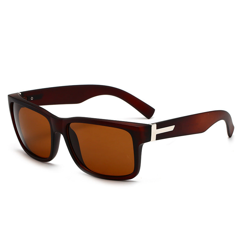 Damen Stylische Sonnenbrille mit markantem Rahmen Karnz