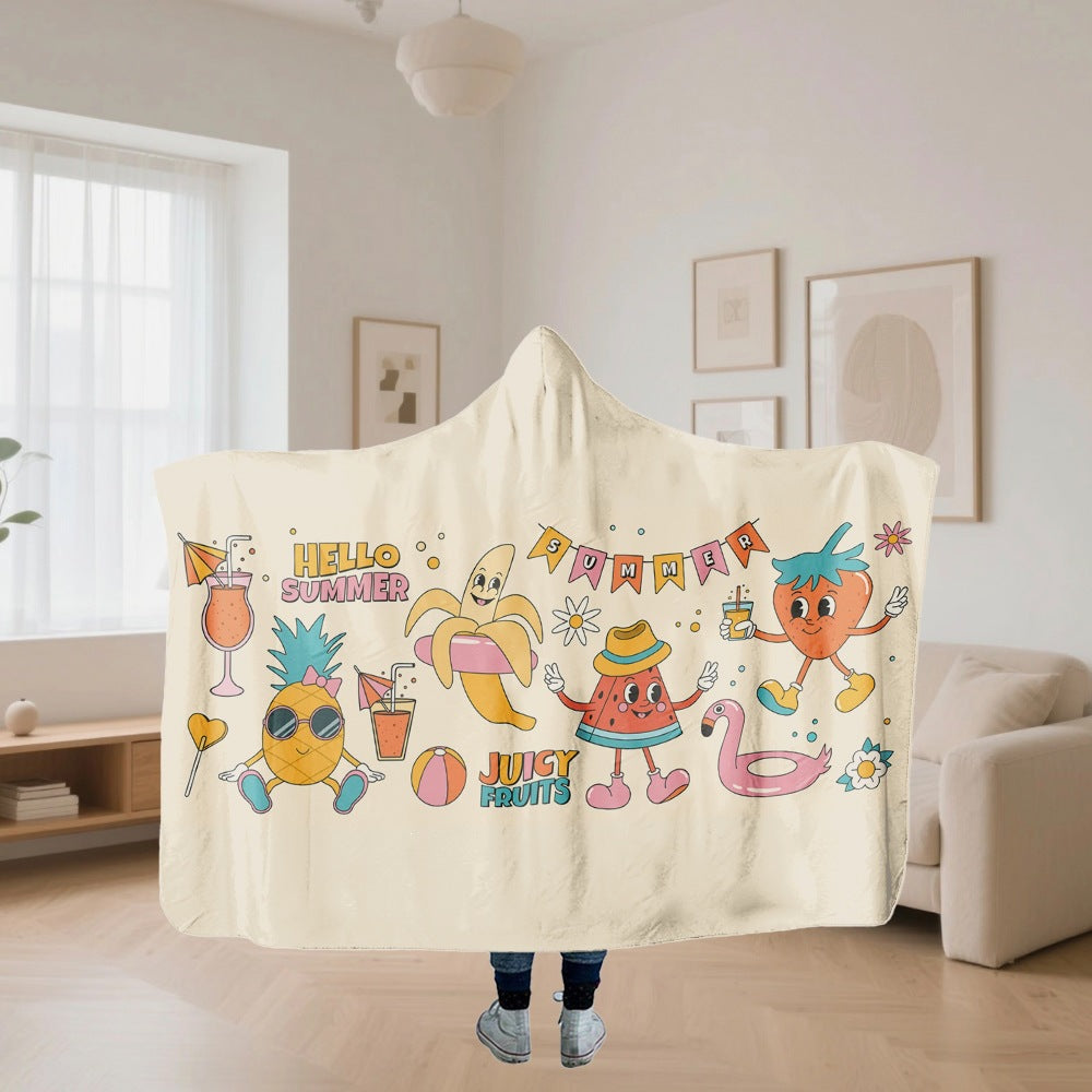 Sommerthema Spaß Fleece-Decke