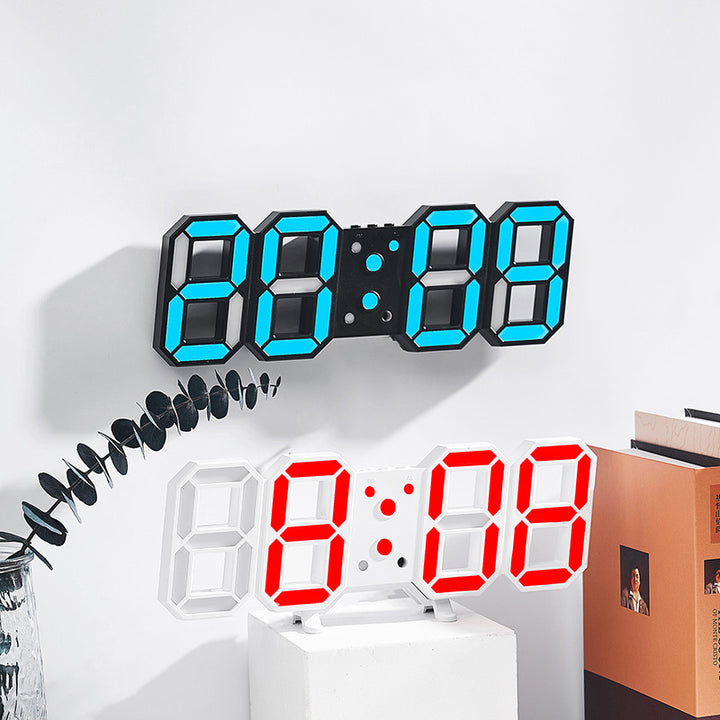 Digitaluhr mit Farbwechsel Karnz