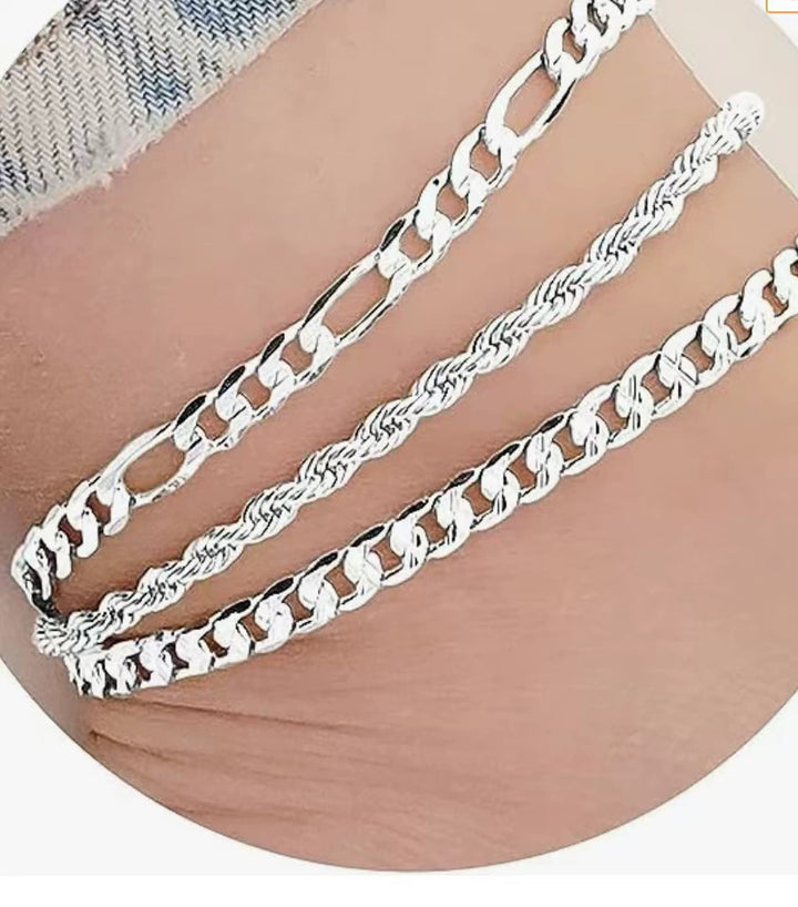 Elegante Drei-Strang-Link-Armbanduhr Karnz