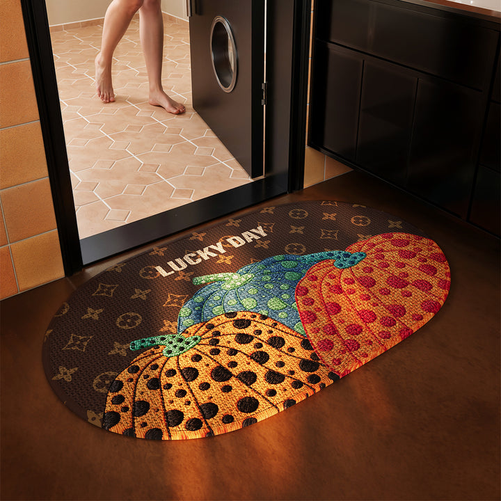 Spaß Themed Indoor Oval Mat