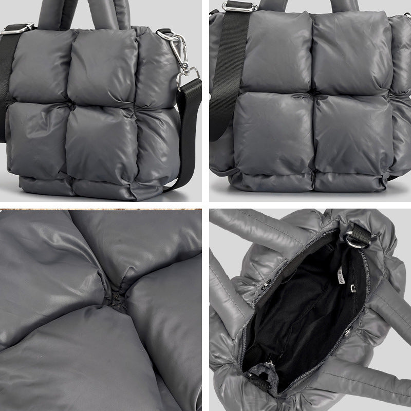 Gepolsterte Stepp-Handtasche