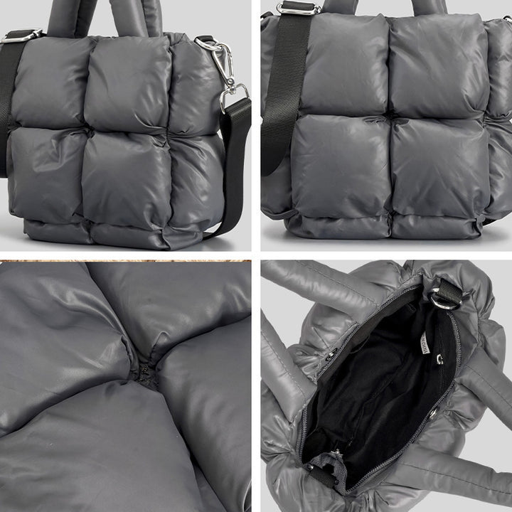 Gepolsterte Stepp-Handtasche
