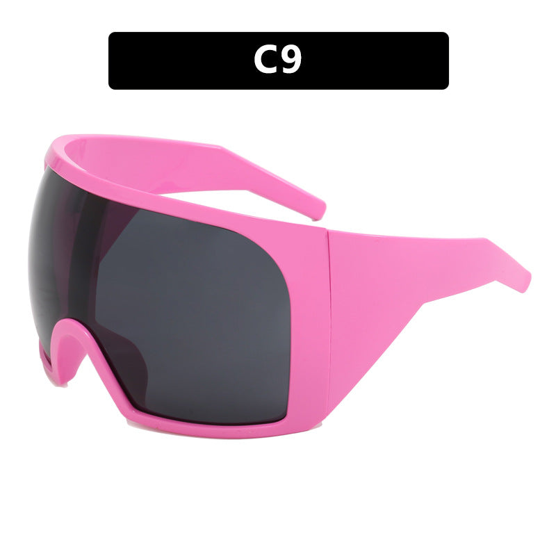 Damen sportliche Sonnenbrille mit aerodynamischem Design Karnz