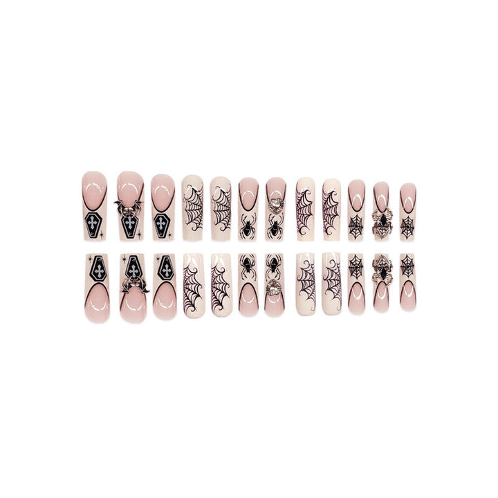 Halloween-Themen Press-On Nail Art Extensions Karnz