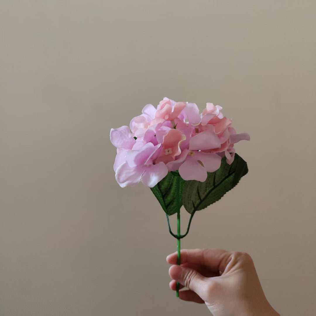 Elegante Kunst-Hortensie Stiel