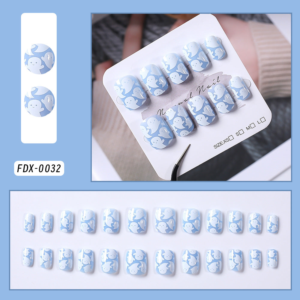 Festliches Feiertags-Themen Druck-Nagel-Set