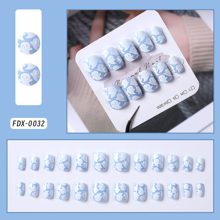 Festliches Feiertags-Themen Druck-Nagel-Set