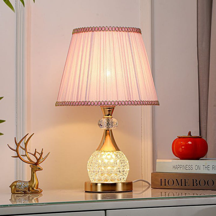 Elegante Kristallbasis Akzentlampe