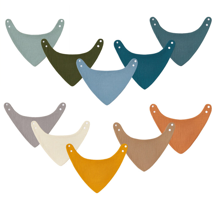 Weiche Musselin Bandana Lätzchen Karnz