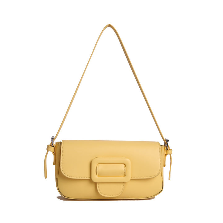 Strukturierte Leder Umhängetasche Karnz
