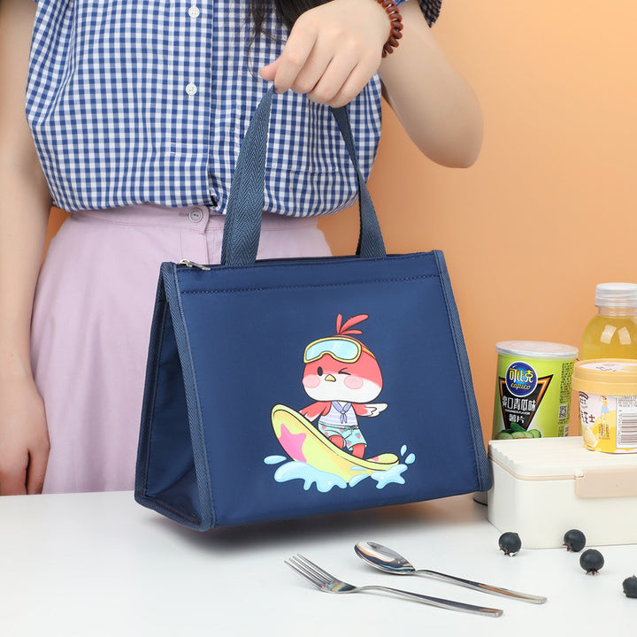 Süße Cartoon-isolierte Lunch Tasche