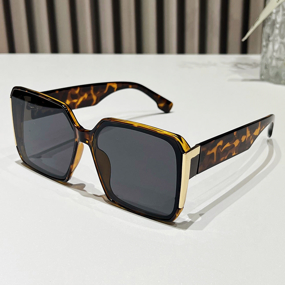 Damen modische Sonnenbrille mit eleganten Akzenten Karnz
