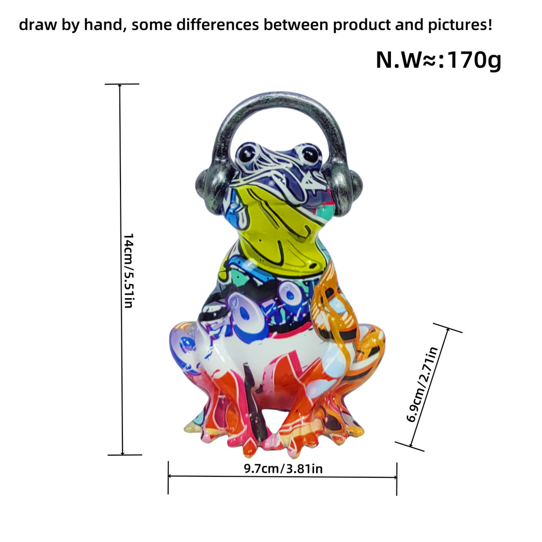 Musikalische Froschskulptur Karnz