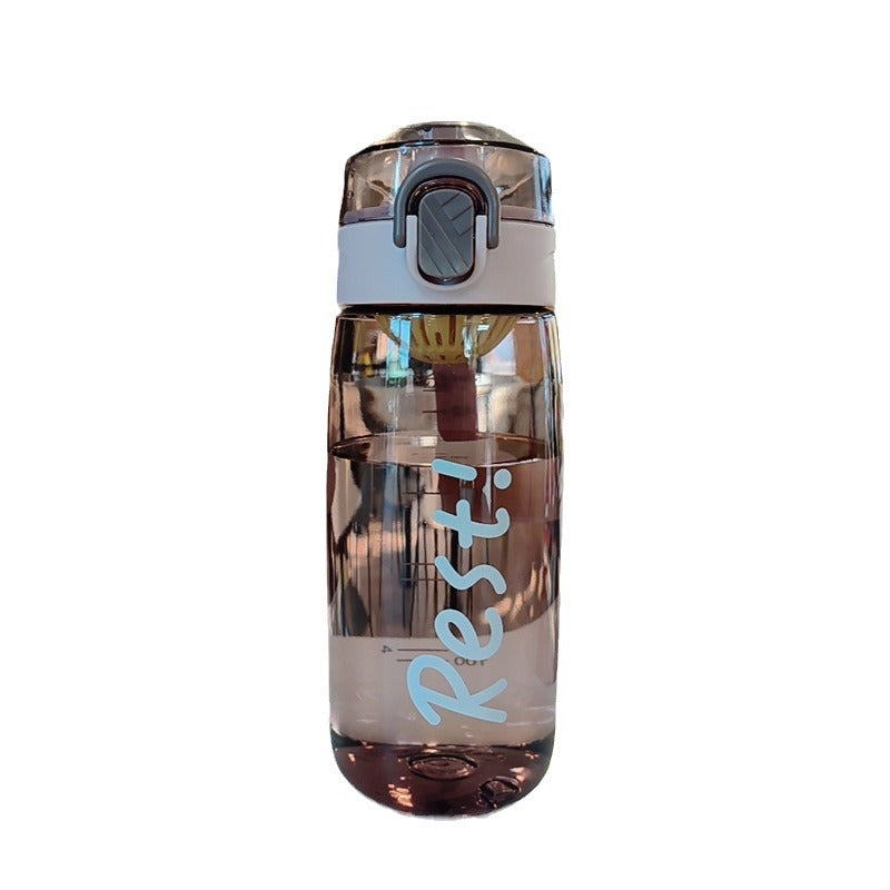 Damen Ergonomische Wasserflasche für Fitness Karnz