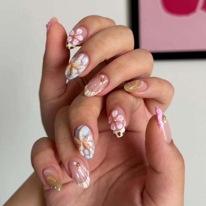 Elegante Kunstnagelschablonen Karnz