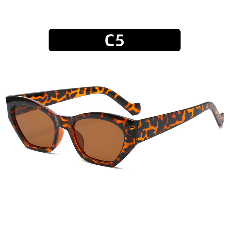 Trendy Katzenauge Sonnenbrille mit auffälligen Rahmen