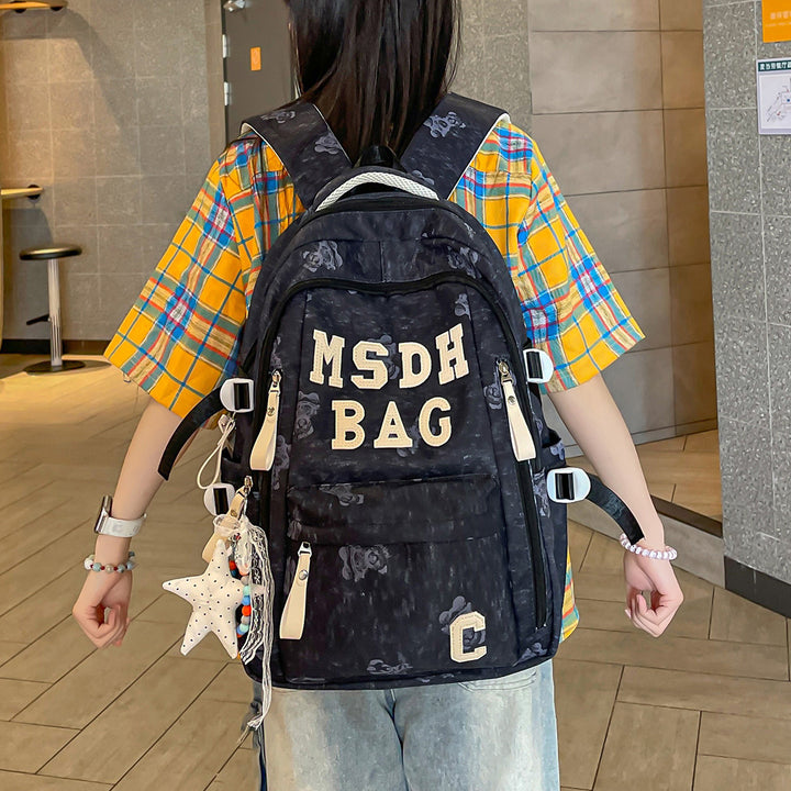 Stylische gestickte lässige Rucksack Karnz 1791205709
