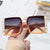 Damen Sonnenbrille im modernen quadratischen Design Karnz
