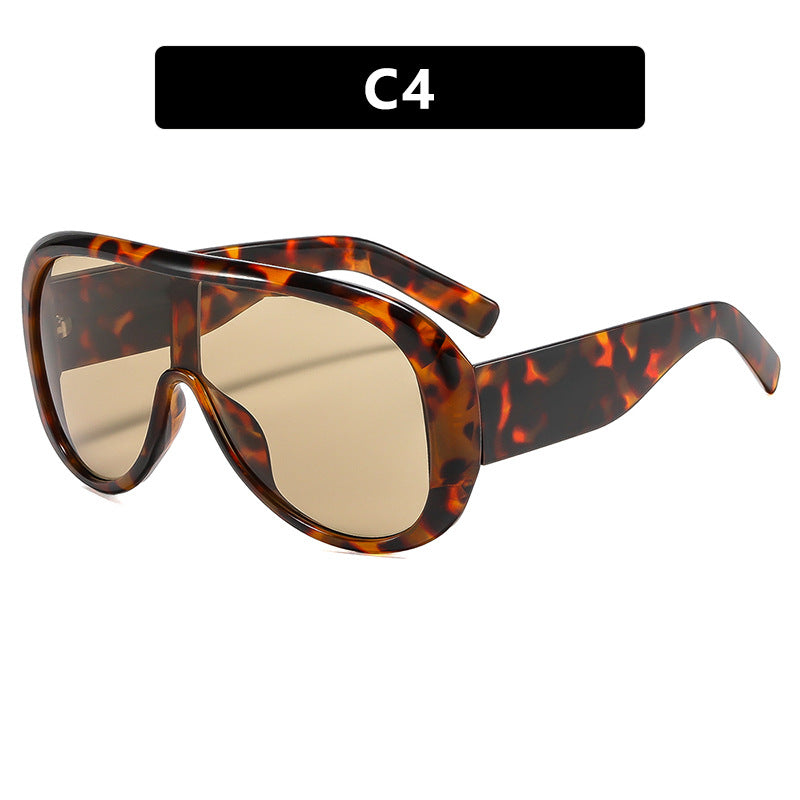 Damen oversized Sportsonnenbrille Karnz