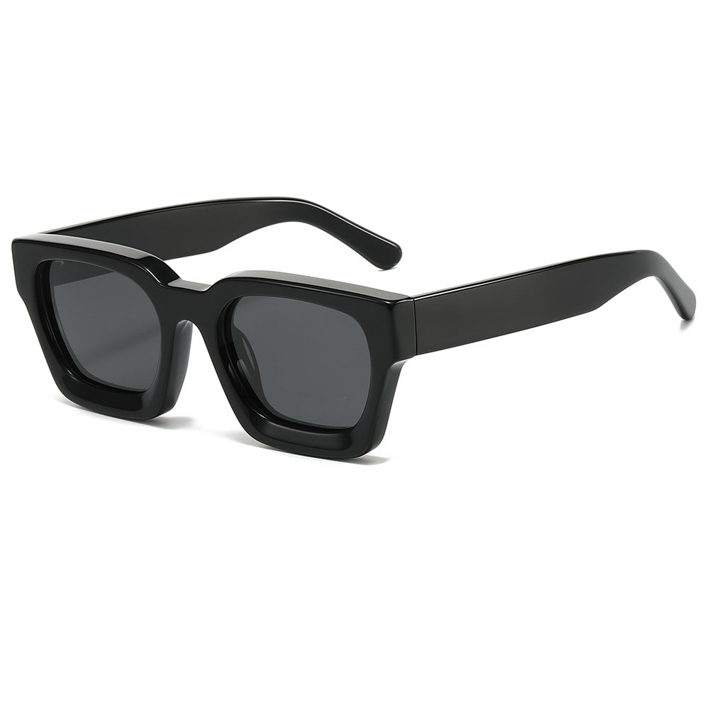 Damen designer Sonnenbrille mit modernem, quadratischem Rahmen und UV-Schutz Karnz