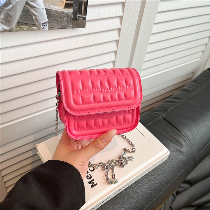 Texturiert gesteppte Mini-Crossbody-Tasche Karnz