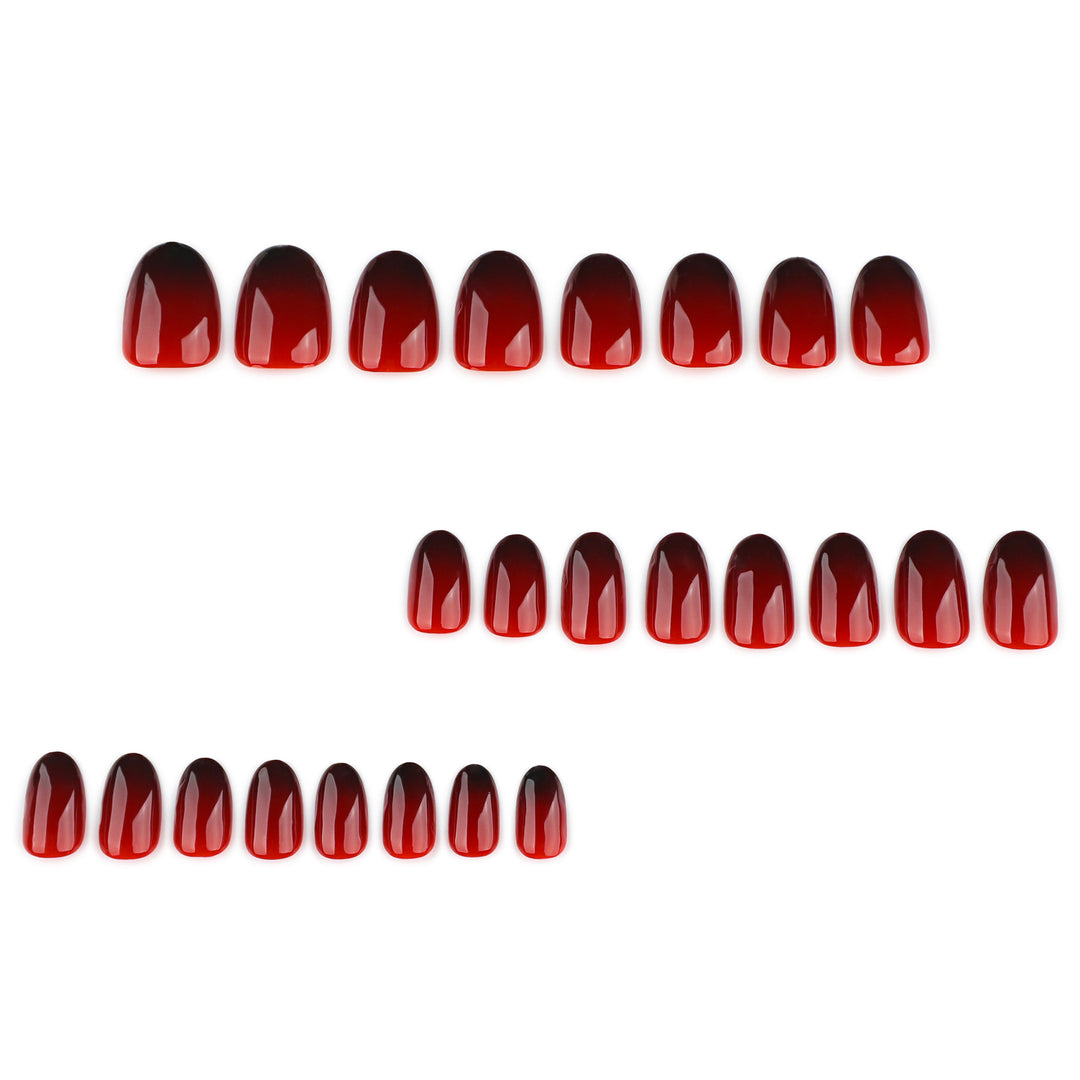 Künstliche Nagelkunst mit elegantem Ombre-Effekt Karnz