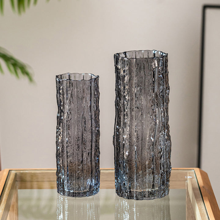 Kunstvolle Glasvase im modernen Design Karnz