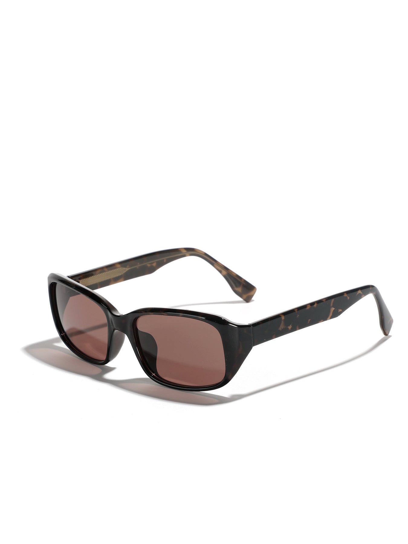 Damen modische rechteckige Sonnenbrille Karnz
