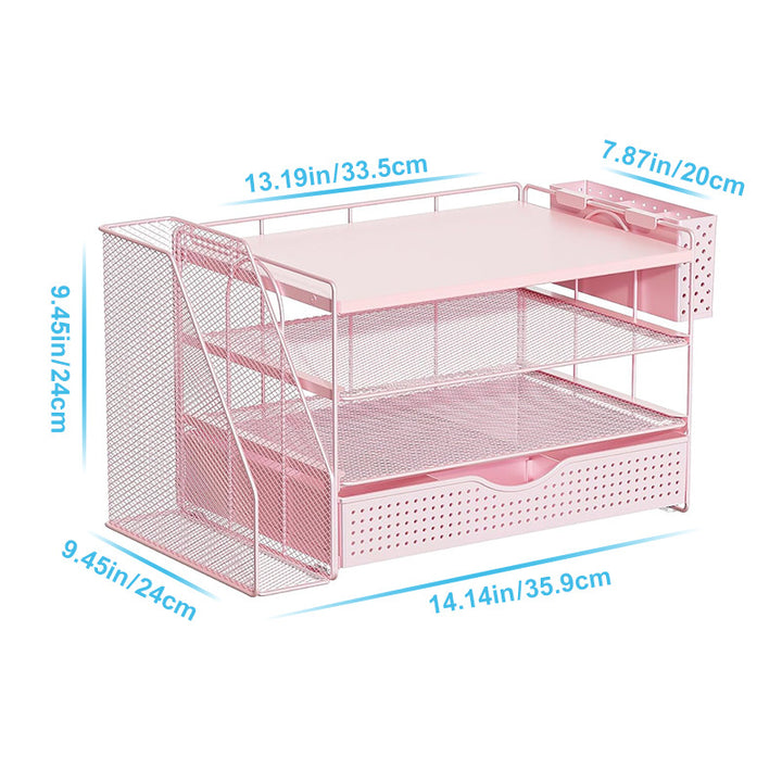 Multifunktionaler Mesh-Schreibtisch-Organizer