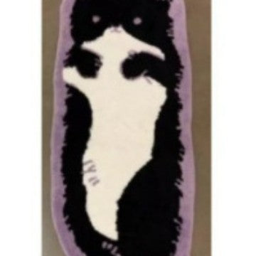 Niedliche katzenmotivierte Fußmatte