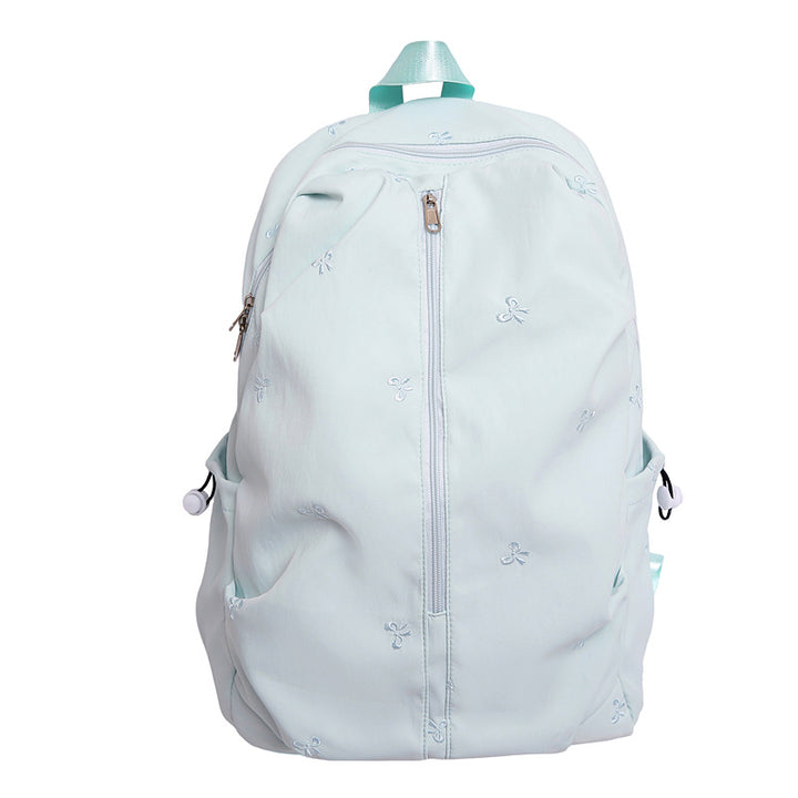Bestickter Bogen-Design Rucksack Karnz