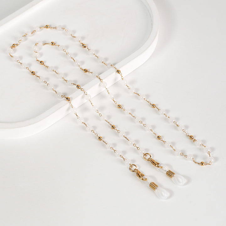 Beaded Eyewear Retainer Chain Karnz