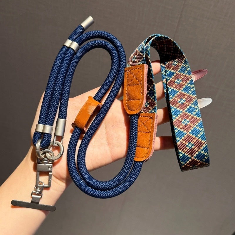 Multifunktionale Hundeleine mit Dekorativem Riemen Karnz