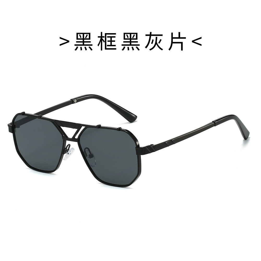 Damen Modische Sonnenbrille im einzigartigen Octagon-Design Karnz