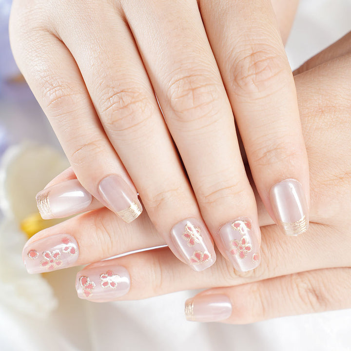Floral Nail Art Press-On Set Karnz