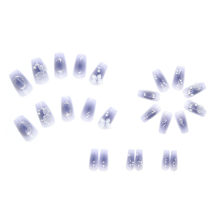 Glamouröse Herz-Nagelspitzen Karnz
