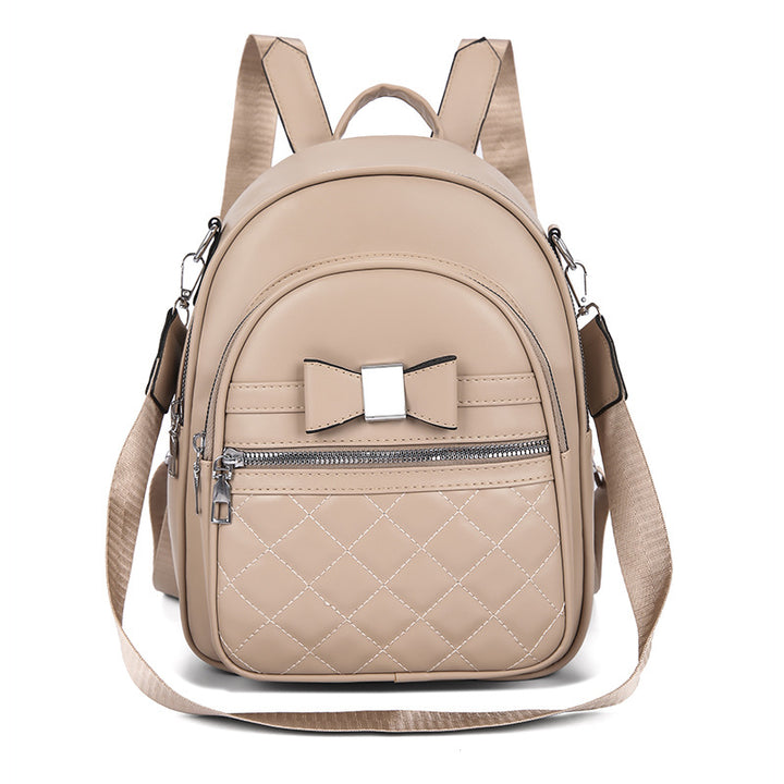 Schleifen-Knoten gesteppter Rucksack