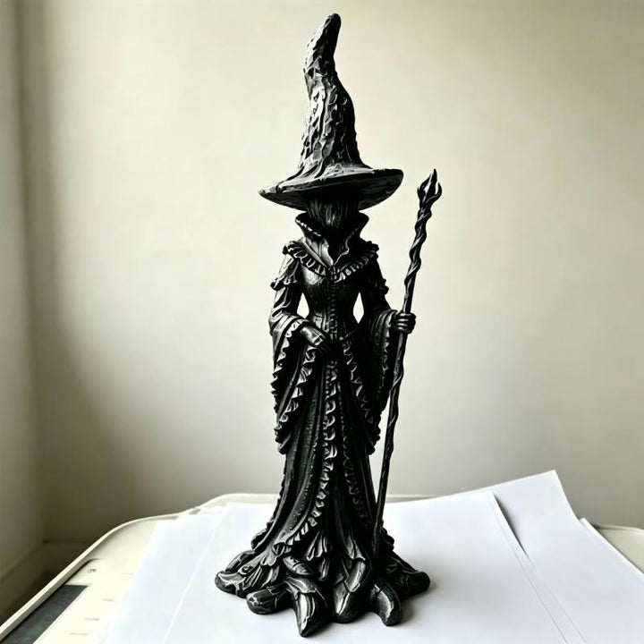Dekorative Hexenstatue Karnz