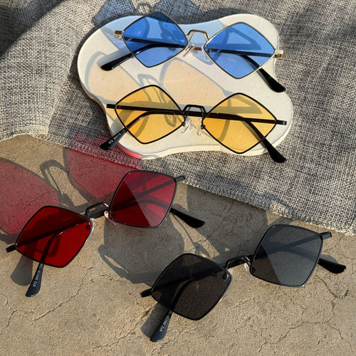 Geometric Frame Sunglasses Karnz