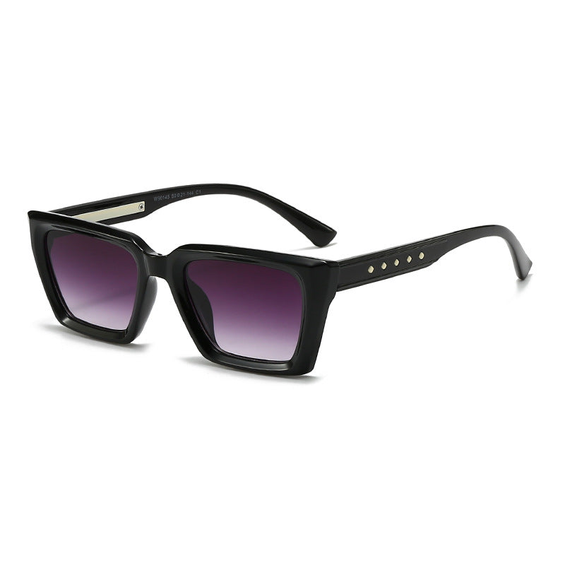 Damen modische Sonnenbrille im modernen Quadratdesign Karnz